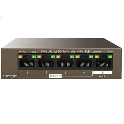 ES1105PD POE Extender Splitter 